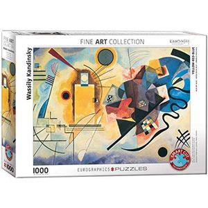 Geel, Rood, Blauw door Wassily Kandinsky 1000-delige puzzel