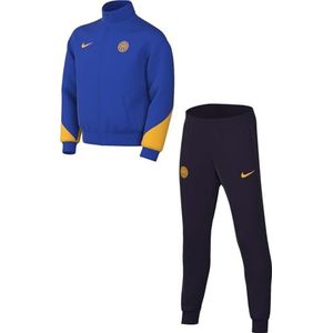 Nike Inter Milaan Strike Third Dri-Fit voetbaltrainingspak van gebreid materiaal (oudere kinderen), Lyon Blue/Blackened Blue/University Gold, FQ2658-438, XS