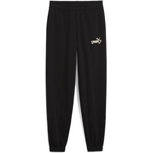 PUMA - Joggingbroek - Grijs - French Terry - Reguliere Pasvorm