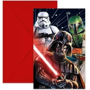Procos Star Wars Galaxy 6 uitnodigingskaarten