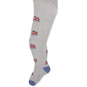 Sterntaler Jongenspanty brandweer kniekousen, zilver gem., 68 cm