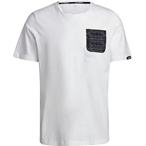TX Pocket T-Shirt - C: wit/zwart T: M