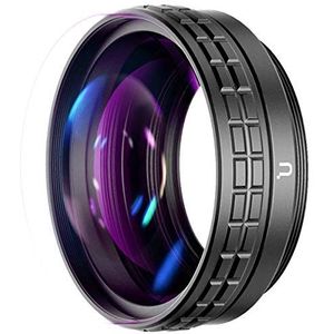 Groothoeklens voor Sony ZV1, ULANZI WL-1 18mm Groothoek met 10X Macro, 2-in-1 hulplens voor Sony ZV1 Camera