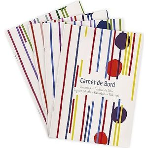 Puntenboek geniet A5 20 blad - Fantasie design geassorteerd