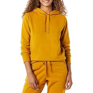 Amazon Essentials Women's Fleecetrui met capuchon (verkrijgbaar in grote maten), Tabakbruin, XS