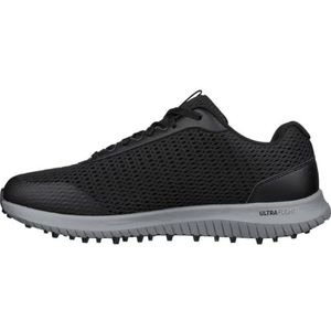 Skechers Max Fairway 3 Arch Fit Spikeless golfschoen voor heren, Zwart/Grijs, 42 EU