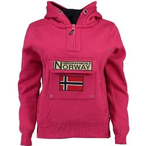 Geographical Norway jongens gymclass hoodie, Fucsia, 14 Jaar