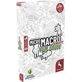 Pegasus Press, MicroMacro: Crime City - Full House, Board Game, Ages 12+, 1-4 Players, 15-45 Minutes Playing Time Multicolor,PEG59061E