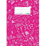 Herma Heftenvelop DIN Heftmaker voor schoolschriften Boekomslag DIN A5 roze