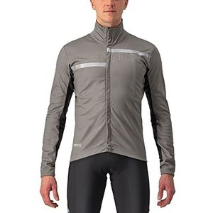 CASTELLI 4520507 Transit 2 Herenjas Nikkelgrijs/donkergrijs grijs zilver R 3XL