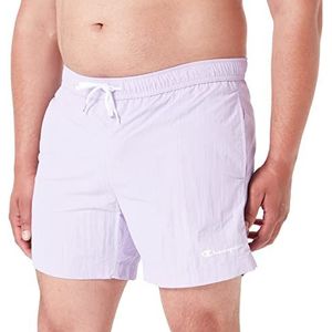 Champion Legacy Beachshorts AC Small Logo Shorts, Lavendel, XL voor heren