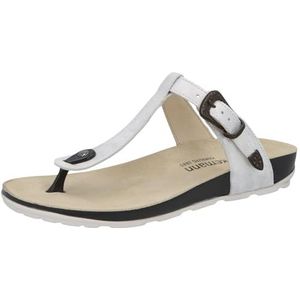 Berkemann Sadya Flipflop voor dames, lichtzilver, 35.5 EU