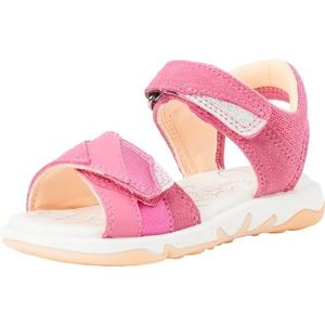 Superfit Pebbles Sandalen voor meisjes, Roze Oranje 5500, 35 EU Weit