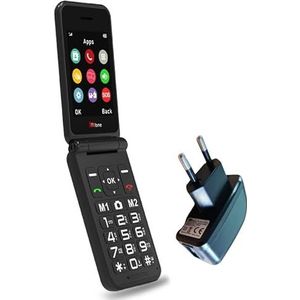 TTfone - TT760 - Mobiele Telefoon - Zwart - Grote Toetsen - Noodhulpknop