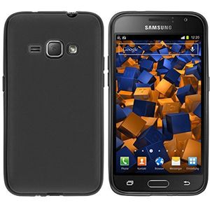 mumbi Hoes compatibel met Samsung Galaxy J1 2016 telefoonhoes telefoonhoes zwart