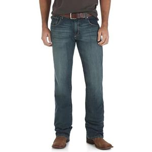 Wrangler Heren Slim Rechte been Jean Jean Retro Ceñido De Pierna Recta ر ر Jeans, Bozeman, 33W / 32L