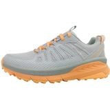 Skechers - Cascades - Casual Schoenen - Lichtgrijs - Synthetisch Textiel Koraal Trim