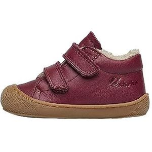 NATURINO Cocoon Vl sneakers voor babymeisjes, donkerrood, 21 EU