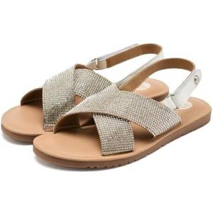 Gioseppo - Alna - Sandalen - Luipaardprint - Leer - Gewatteerde Binnenzool