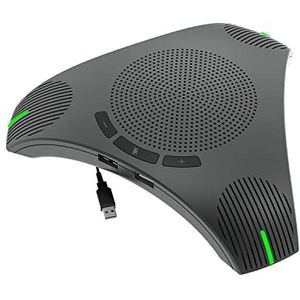 Matosio - Octopus - USB Luidspreker en Microfoon - Zwart - 360 Graden Omnidirectioneel