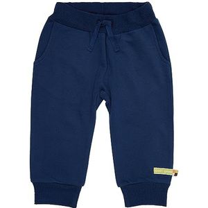 loud + proud Uniseks kindersweatbroek, GOTS-gecertificeerd, vrijetijdsbroek, ultra marine, 104 cm