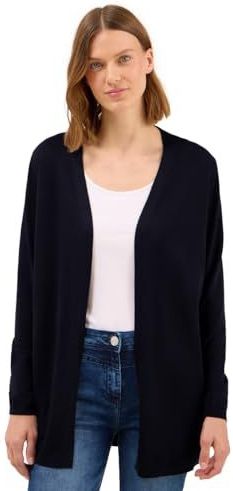 Cecil Dames Open vest in Blauw, Gr: L