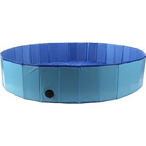 F Doggy Splatter Pool Blauw, 160 x 30 cm