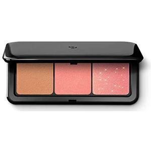 KIKO Milano - Multi Finish Trio Blush & Bronzer Palet - 7 g - 01 Coral