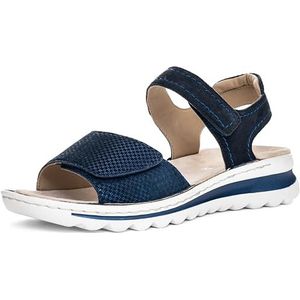 Ara - TAMPA - Sandalen - Nachtblauw - Sleehak - Klittenbandsluiting