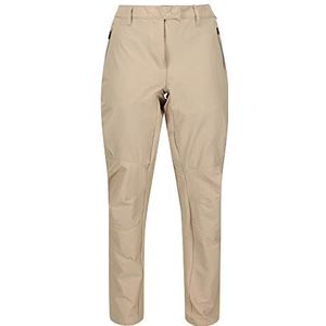 Regatta HIGHTON waterafstotende stretch technische broek met UV40-bescherming en meerdere zakken - normale broek voor dames, moccasin, FR: XL (maat fabrikant: 18)