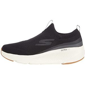 Skechers GOrun Elevate hardloop- en wandelschoen voor heren, om aan te trekken, voor sportieve activiteiten, sneakers, zwart/wit, 41,5 EU, zwart, wit, 41.5 EU