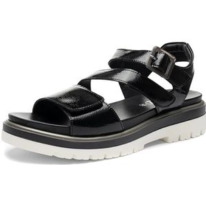 ARA Malaga damessandalen, zwart, 35 EU