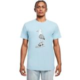 Mister Tee - T-shirt - Oceaanblauw - 100% Katoen