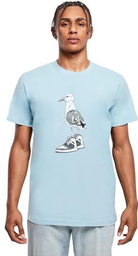Mister Tee - T-shirt - Oceaanblauw - 100% Katoen
