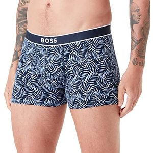 BOSS Heren Boxer onderbroek Shorts Trunk 24 Print, Dark Blue406, S