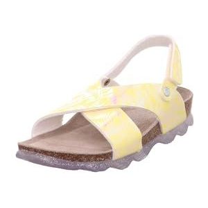 Superfit meisjes jellies pantoffels, Geel Zilver 6000, 25 EU