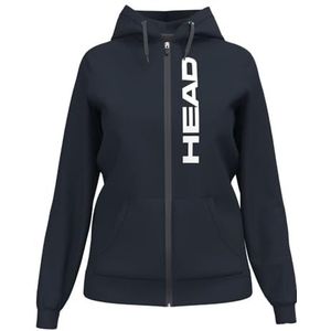 HEAD - Club Original - Hoodie - Navy - Damesvest - Volledige Ritssluiting