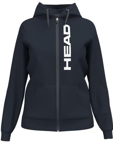 HEAD - Club Original - Hoodie - Navy - Damesvest - Volledige Ritssluiting