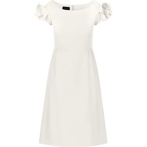 APART Fashion Cocktailjurk voor dames, Crème, 38