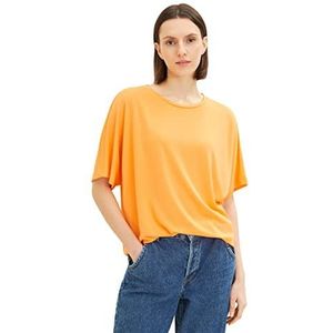 TOM TAILOR T-shirt dames 1035854,29751 - Bright Mango Orange,XL