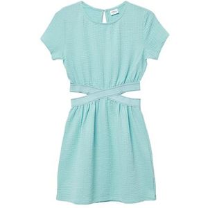 Jerseyjurk - Katoenen - Fit-en-flare - Korte Mouwen - Glittergaren