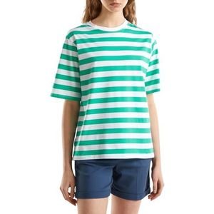 United Colors of Benetton T-shirt dames, Groen, XXS