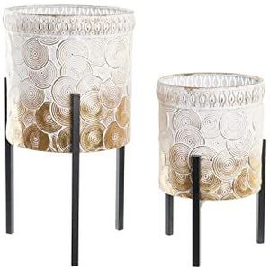 DKD Home Decor Bloempotset, standaard