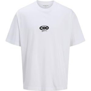 JACK & JONES - JCOSTRATUS - Shirt - Oranje - Motiefprint