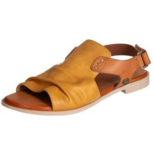 Mustang Dames 1388-808 sandalen, geel, 37 EU, geel, 37 EU