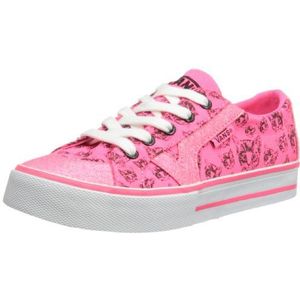 Vans Tory, lage sneakers voor meisjes, Roze Neon Pi, 33 EU