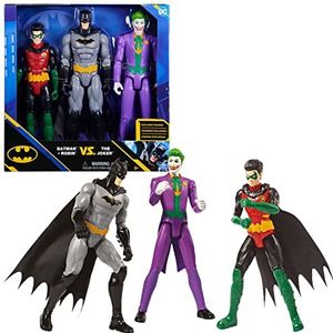 DC Comics - Batman en Robin versus The Joker actiefiguren van 30 cm
