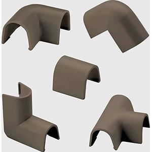 Cablefix - 3220-4 - Verbindingsstuk - Bruin - 3 Stuks