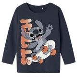 NAME IT Nmmadri Stitch Ls Nreg Top Box Wdi, tradewinds, 92