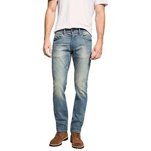 ESPRIT Heren slim jeans met stretchaandeel, blauw (Blue Light Wash 903), 32W x 32L